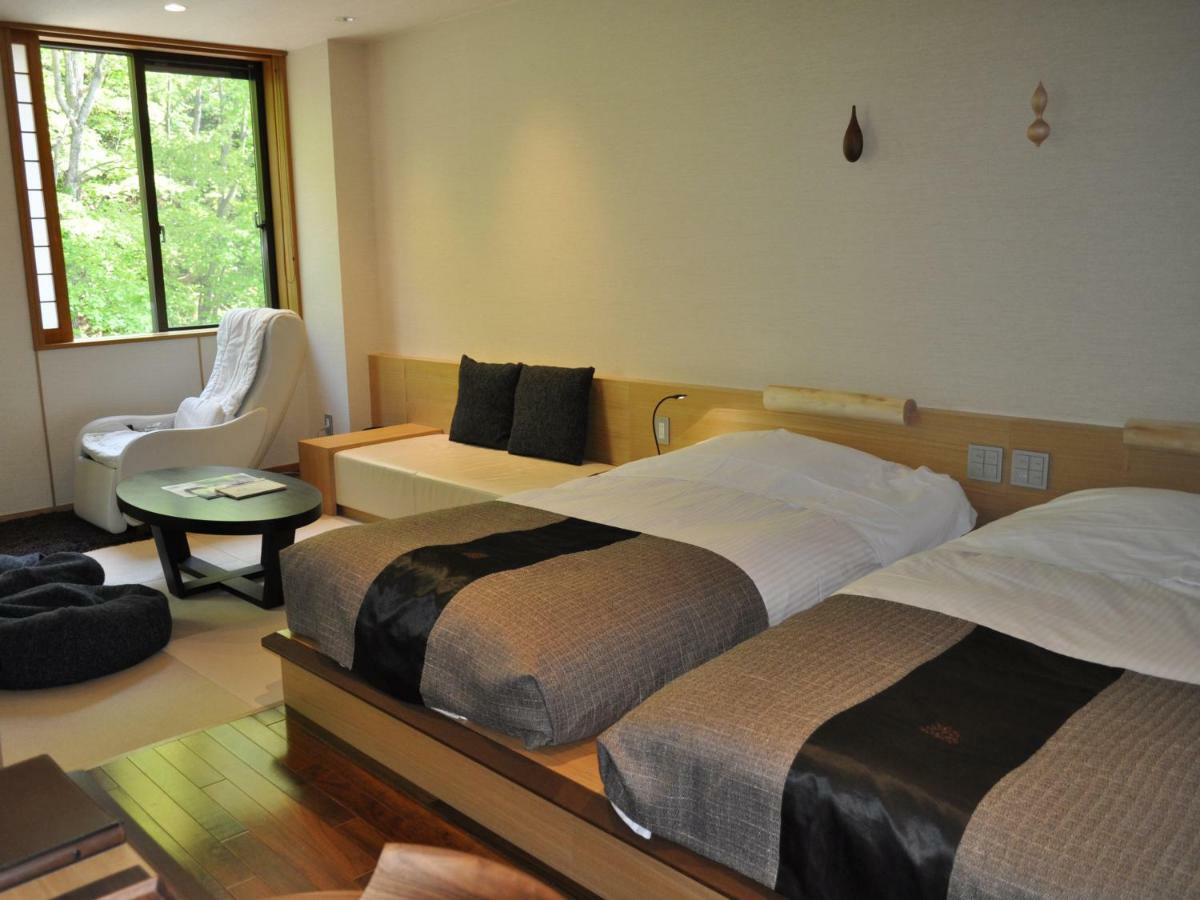 Hotel Niseko Konbu Onsen Tsuruga Moku-No-Sho Extérieur photo